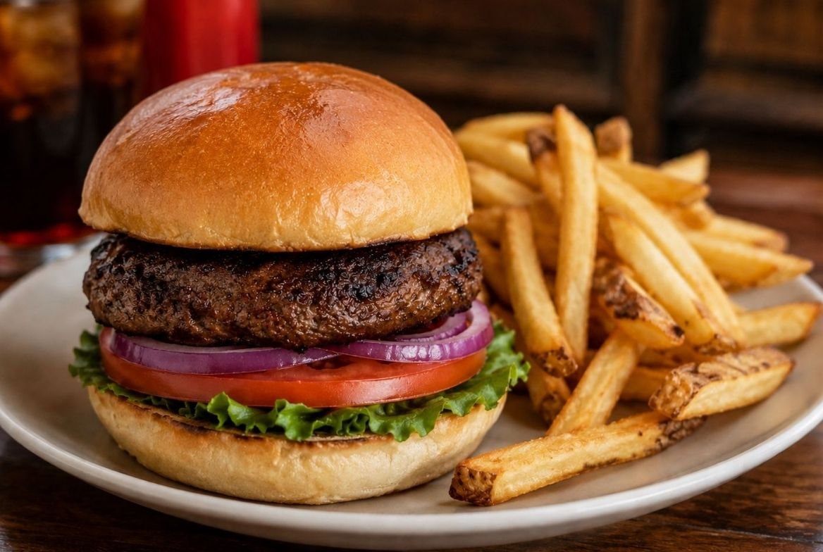 Traditional-Angus-Burger-and-Fries