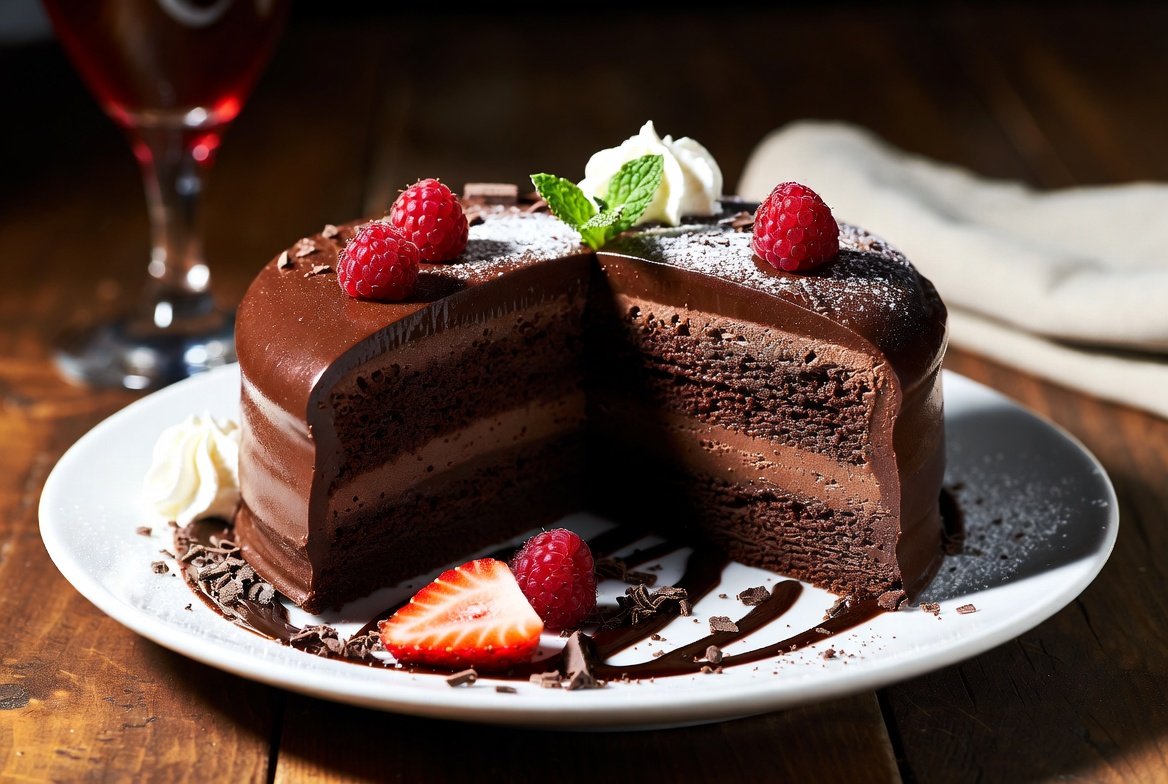 Chocolate-Truffle-Cake