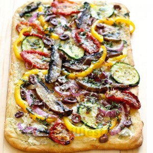 Grilled Veggie Flatbread