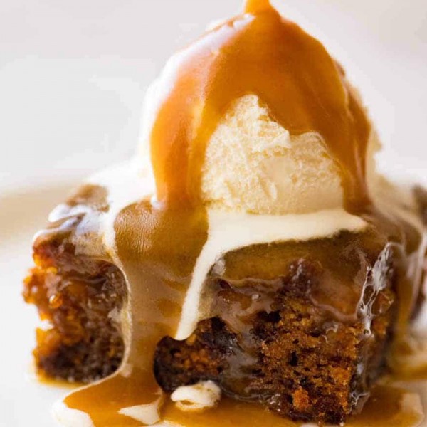 Warm Sticky Toffee Pudding