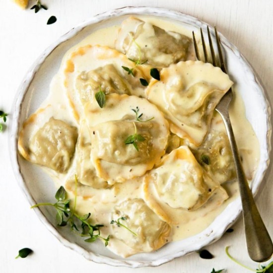 Mushroom Ravioli